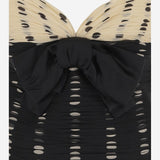 TOP IN CHIFFON STAMPA PLUSDEPOIS 6B0AEAL79C8 TB1 VALENTINO 
