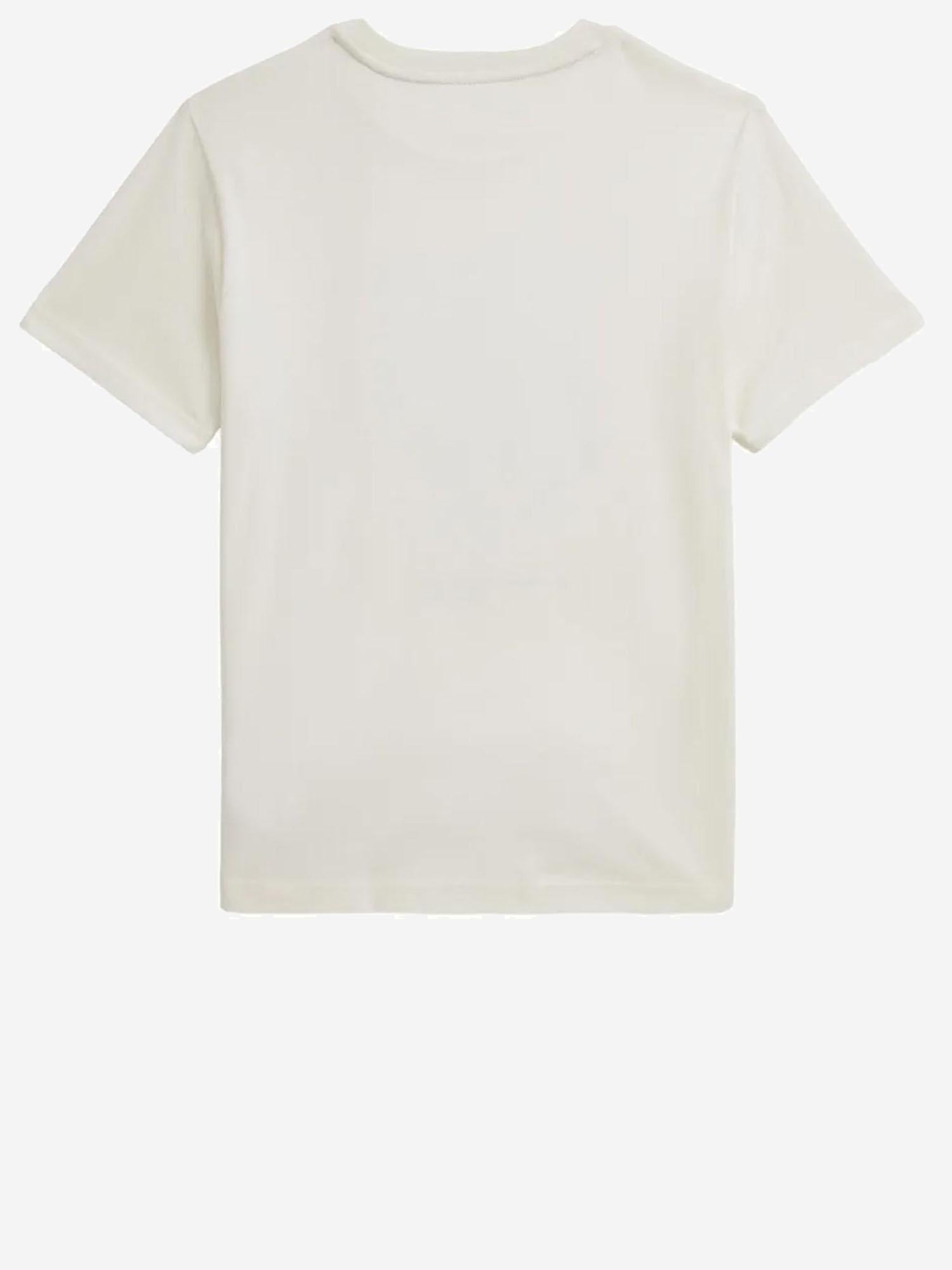 T-SHIRT IN COTONE CON STAMPA POLO BEAR 323979493 001 POLO RALPH LAUREN KIDS 