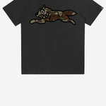 T-SHIRT IN COTONE CON LOGO IC26142 BLACK ICECREAM 