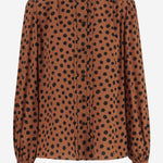 Camicia di seta a pois 8B0AB8E2 A62U46 VALENTINO 