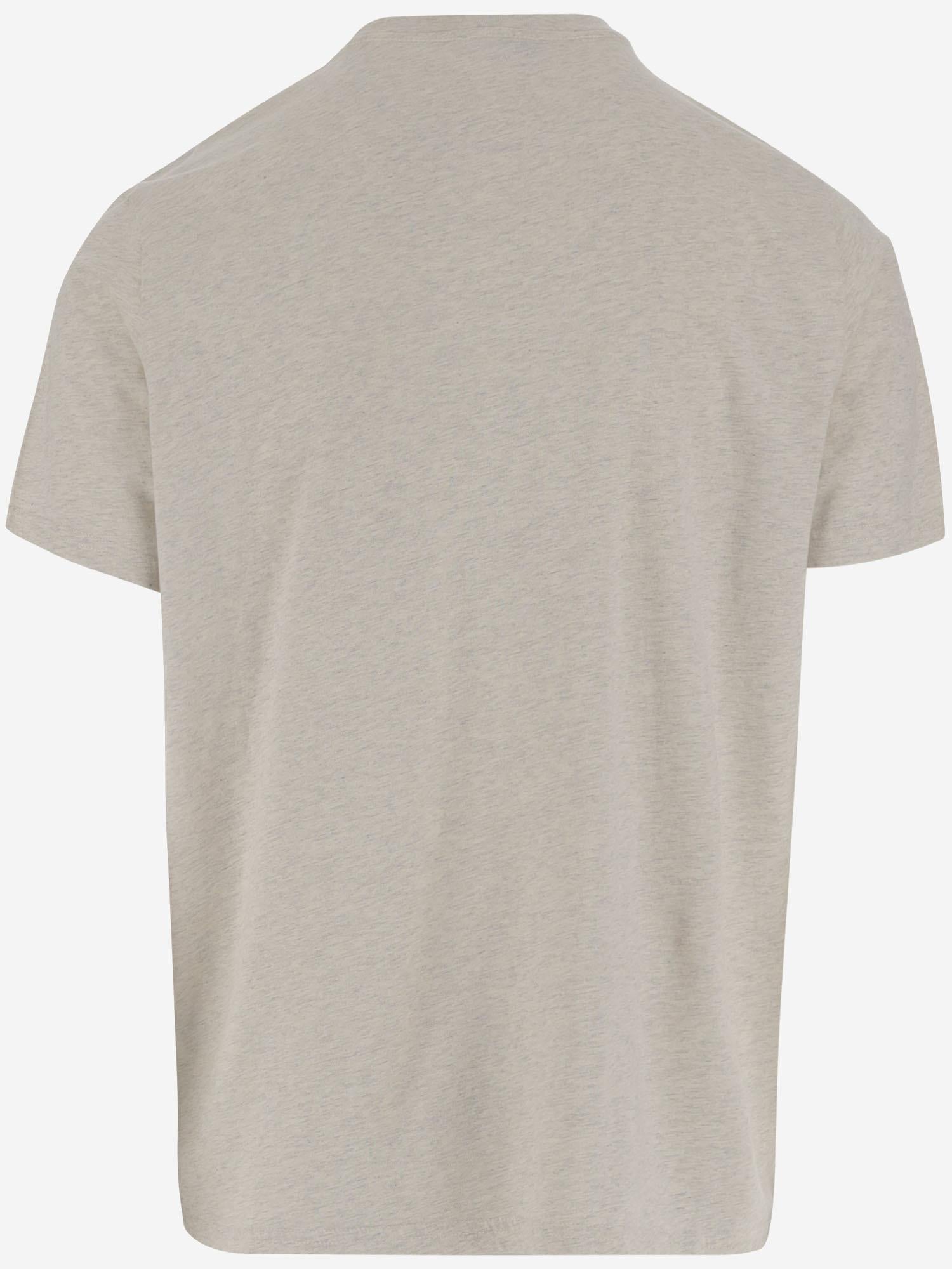 T-SHIRT IN COTONE CON LOGO TSPMA7CM MELANGE AUTRY 