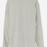 MAGLIA A MANICHE LUNGHE IN COTONE CON STAMPA ORSETTO WDTT324754U GR WE11 DONE 