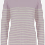 MAGLIONE IN CASHMERE CON MOTIVO A RIGHE P2C110 V497 BRUNO MANETTI 