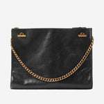 BORSA A SPALLA CABINE IN PELLE 1023247 1A174281B55J VERSACE 