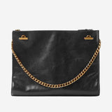 BORSA A SPALLA CABINE IN PELLE 1023247 1A174281B55J VERSACE 
