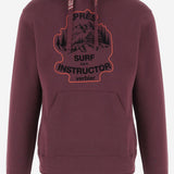 FELPA IN COTONE CON LOGO 37ADELAIDEHOODIE BURGUNDY APRES SURF 