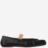 BALLERINE IN PELLE CON PUNTA TABI S39WZ0104 P6853HA334 MAISON MARGIELA 
