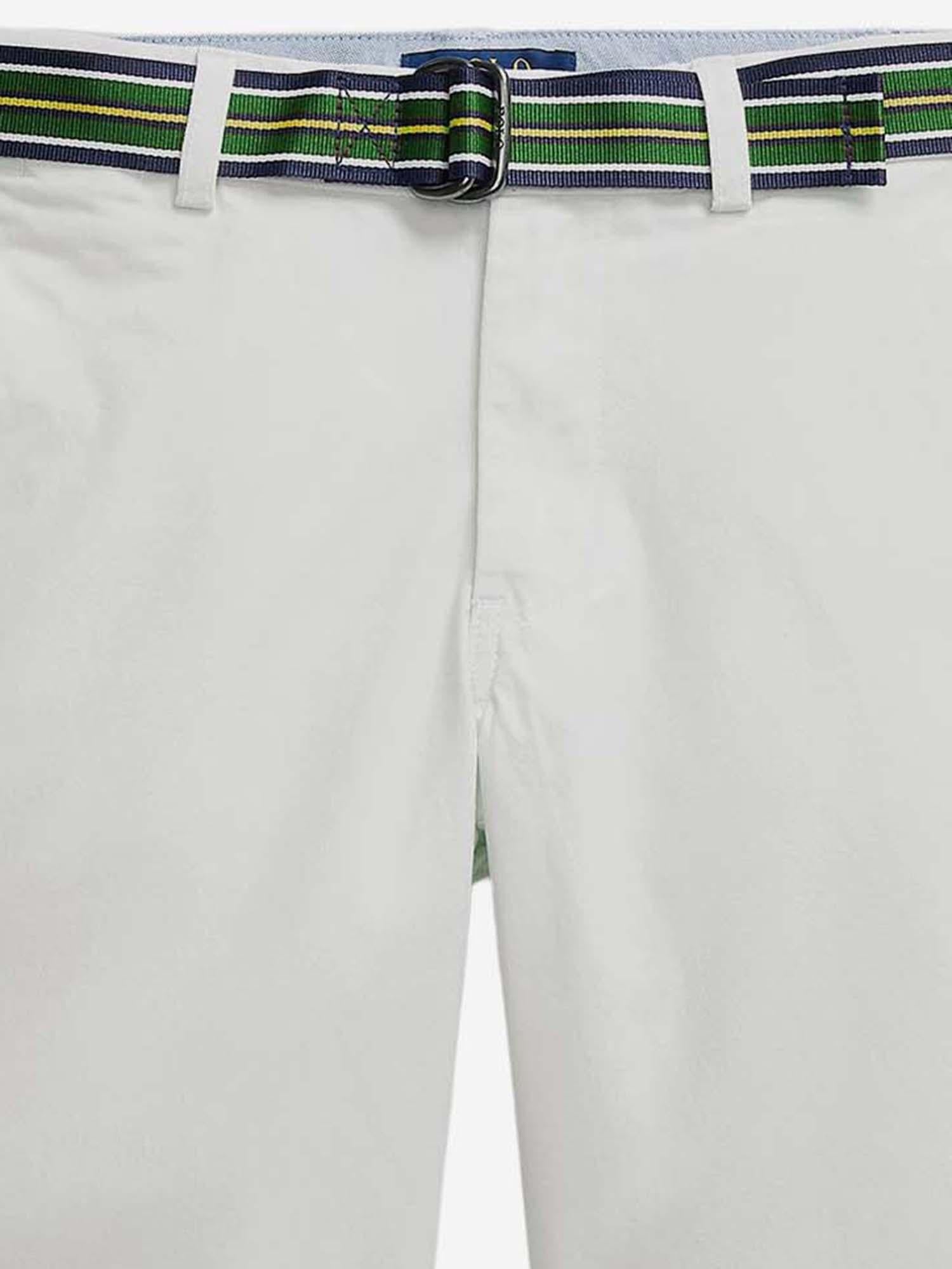PANTALONI CORTI IN COTONE STRETCH 323863960 013 POLO RALPH LAUREN KIDS 