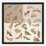 FOULARD IN SETA CON STAMPA GENIO 310231 001 SALVATORE FERRAGAMO 
