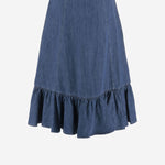 GONNA IN MISTO COTONE CON BALZA 6B3DD18L94C 558 VALENTINO 