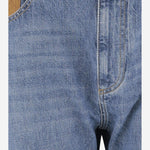 JEANS IN COTONE CON DETTAGLIO INTRECCIATO 831605 V42W04715 BOTTEGA VENETA 