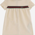 ABITO IN COTONE CON WEB 859754 XJHR99908 GUCCI KIDS 