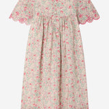 ABITO LYSIANE IN COTONE CON MOTIVO A FIORI S06GDRW00037 528 BONPOINT KIDS 