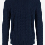 MAGLIA A TRECCE IN LANA 710876762 002 POLO RALPH LAUREN 