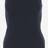 CANOTTA IN MISTO COTONE STRETCH V018884418 403CBL VINCE 