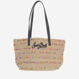 BORSA SHOPPING IN RAFIA CON LOGO RAFC002 00357L MC2 SAINT BARTH 