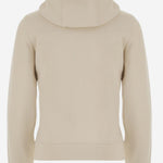 FELPA IN COTONE CON PATCH LOGO 8118582 NUTMEG BURBERRY 