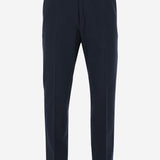 PANTALONI IN GABARDINA DI COTONE CON DETTAGLIO WEB 794410 ZABPQ4020 GUCCI 