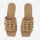 SANDALI IN PELLE INTRECCIATA XXW99L0KD20U1O C811 TODS 