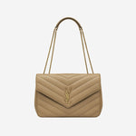 LOULOU LARGE IN PELLE DI AGNELLO TRAPUNTATA 803541 AAEAX2357 SAINT LAURENT 