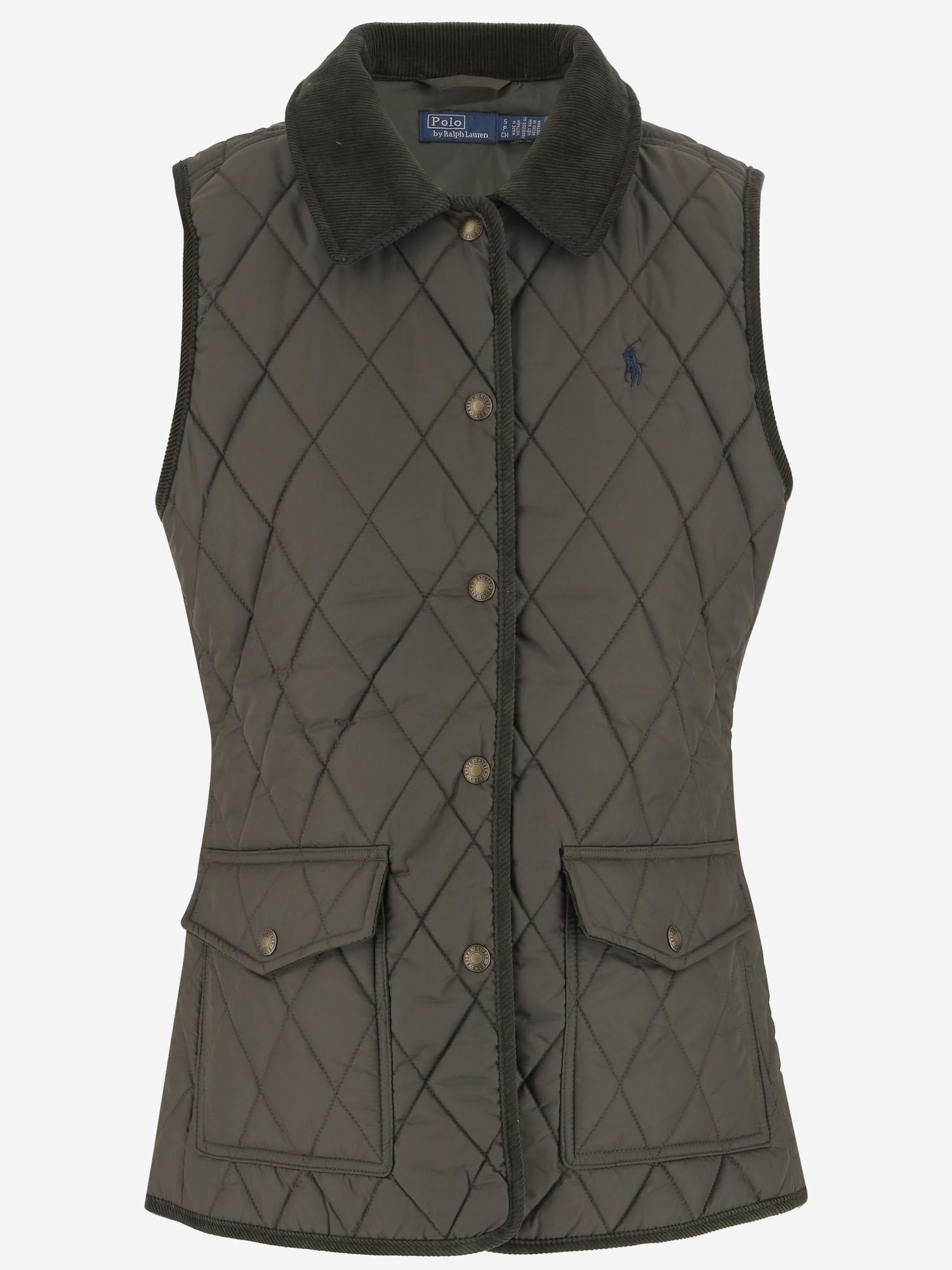 GILET IN NYLON CON LOGO 211965337 001 POLO RALPH LAUREN 