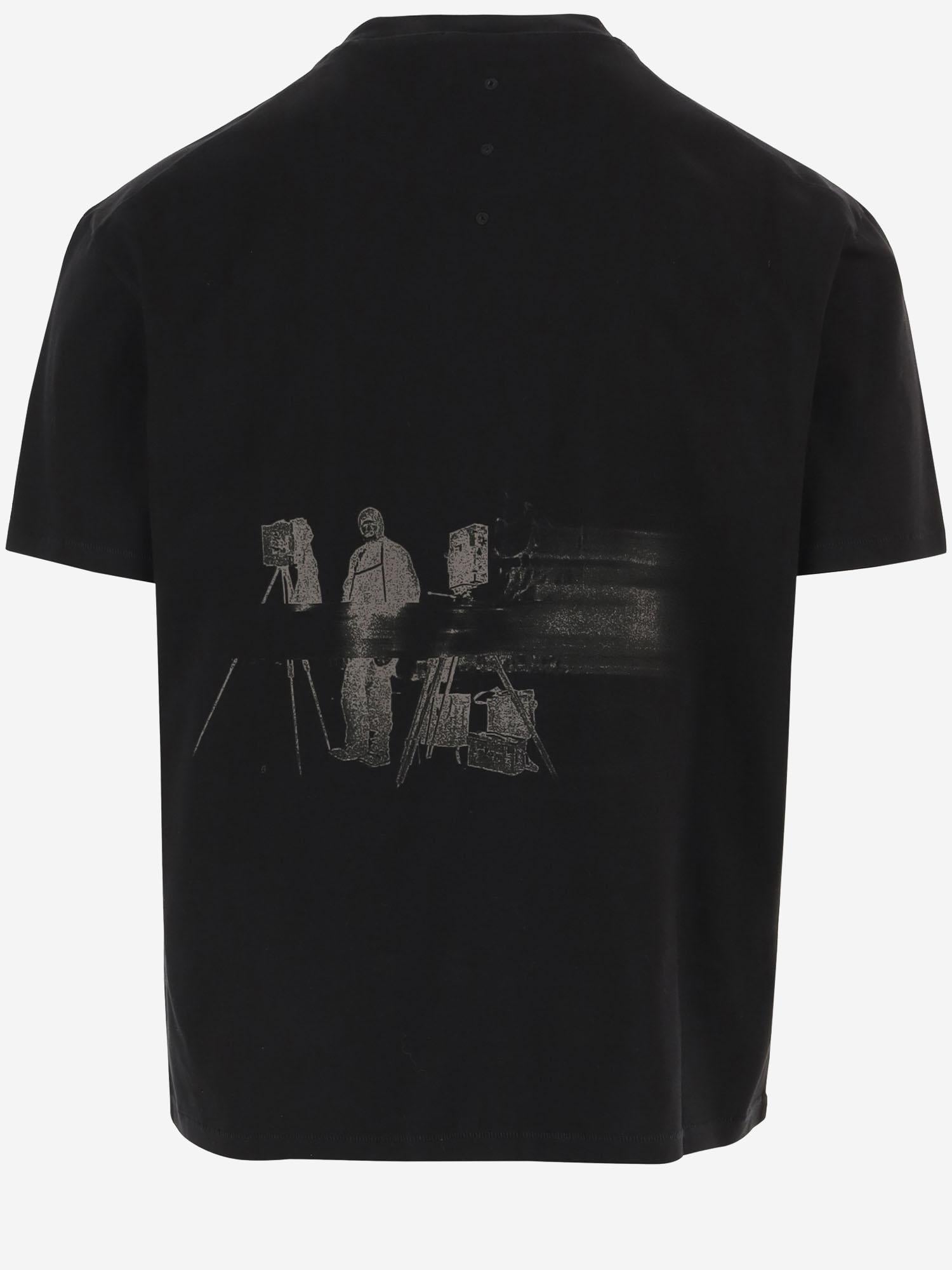 T-SHIRT IN COTONE CON LOGO PA1031 BLACK PREMIATA 