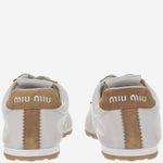 SNEAKERS PLUME IN NAPPA 5E114E 3LP9F0LT1 MIU MIU 
