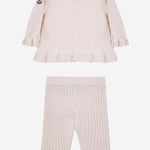 SET MAGLIA E PANTALONI IN MISTO COTONE 9G00003M4281 506 MONCLER ENFANTS 