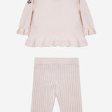 SET MAGLIA E PANTALONI IN MISTO COTONE 9G00003M4281 506 MONCLER ENFANTS 
