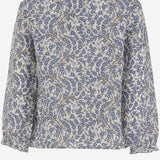 CAMICIA IN COTONE CON MOTIVO FLOREALE DIVA 504 NICOLETTA FANNA KIDS 