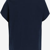 T-SHIRT IN COTONE CON STAMPA LOGO AKJYTE 1037Midnight Blue AMIRI KIDS 