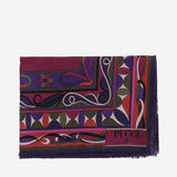 Foulard in seta con stampa 5UGB80 5UC222 EMILIO PUCCI 