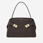 BORSA A SPALLA HUG SOFT IN PELLE 21A674 002 SALVATORE FERRAGAMO 