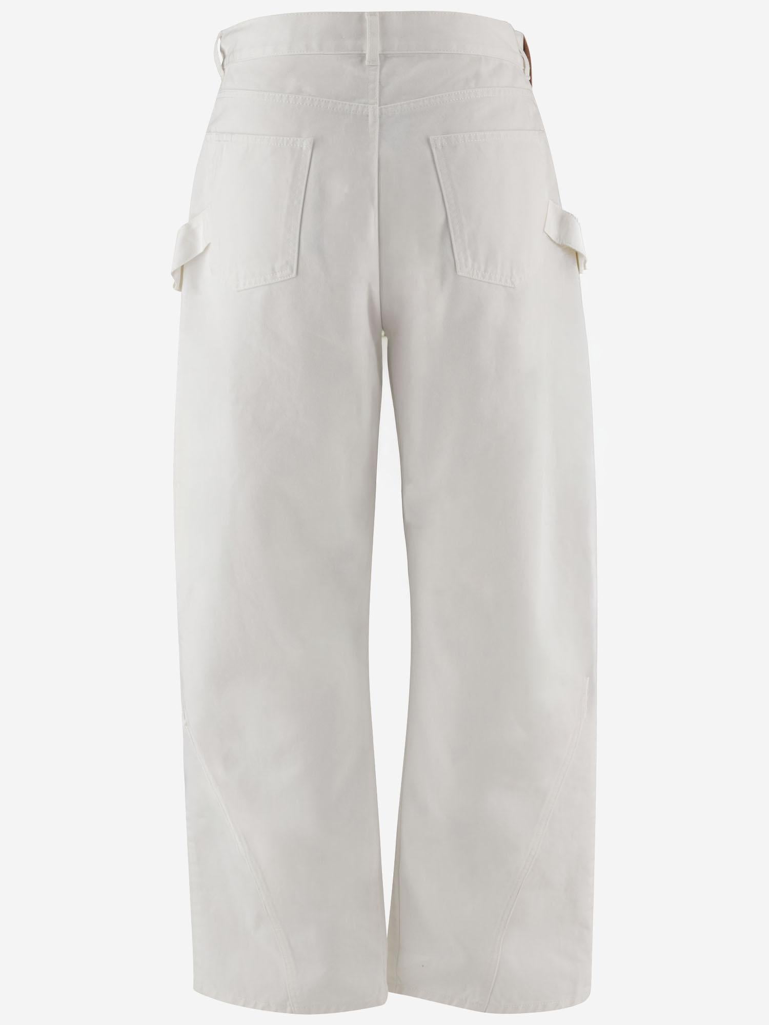 Jeans in denim di cotone DT0127 PG1933002 JW ANDERSON 