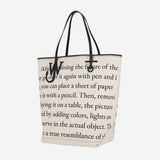 BORSA SHOPPING ANCHOR IN MISTO COTONE HB0734 FA0455006 JW ANDERSON 