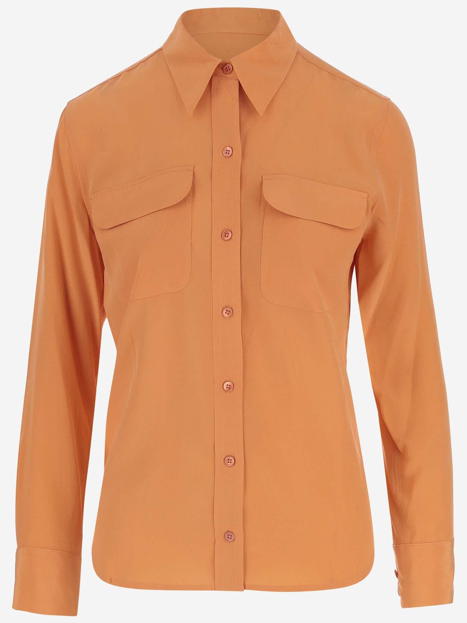 CAMICIA IN SETA Q23E231 FLAMINGO EQUIPMENT 