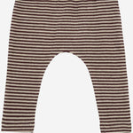 PANTALONI A RIGHE IN MISTO COTONE STRETCH 25W120 MELANZANA 1+ IN THE FAMILY KIDS 