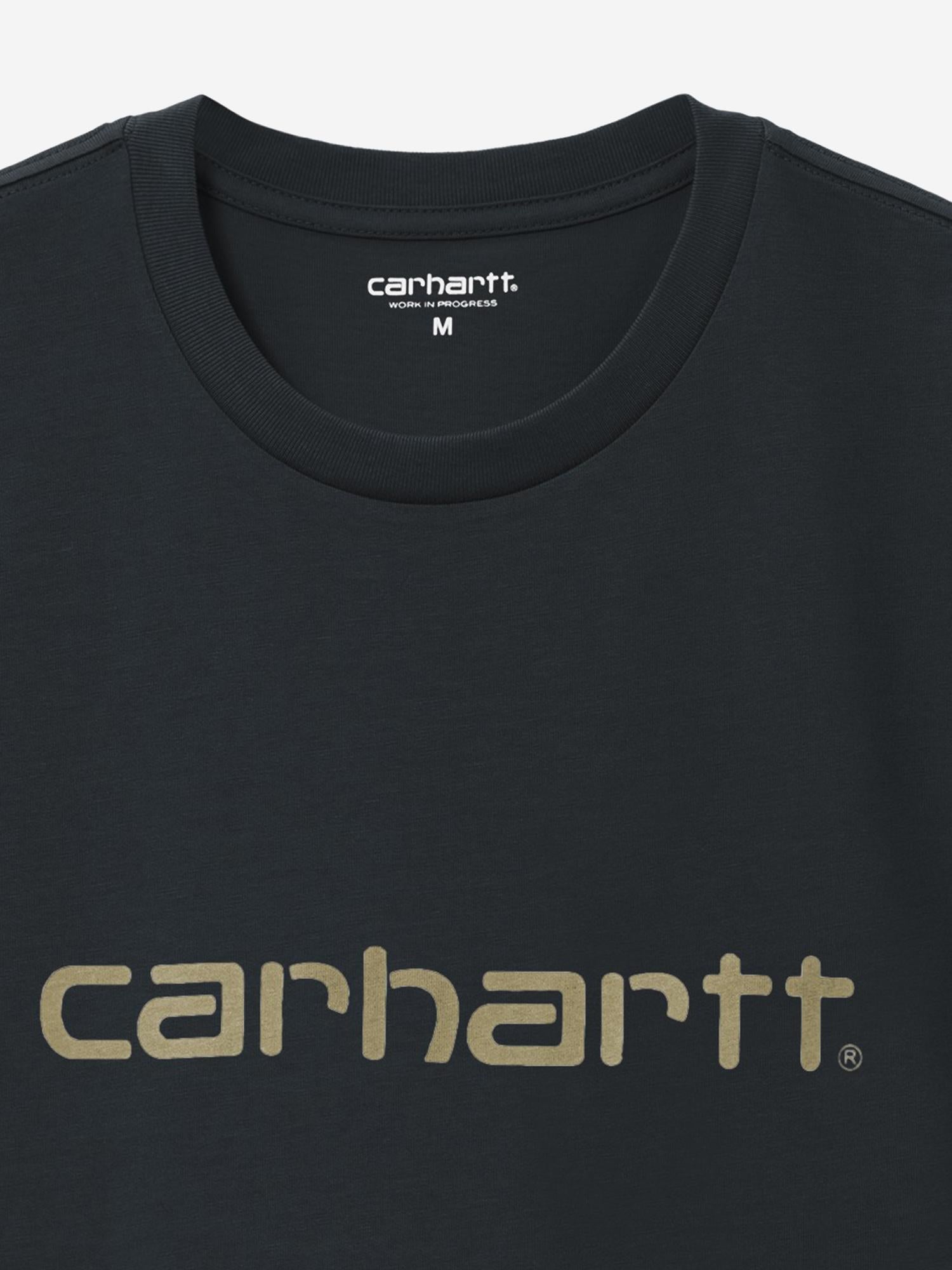 T-Shirt in cotone con logo I035700 3PLXX CARHARTT WIP 