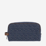 Pochette in cotone con motivo FF 7N0141 AUGOF1SCG FENDI 