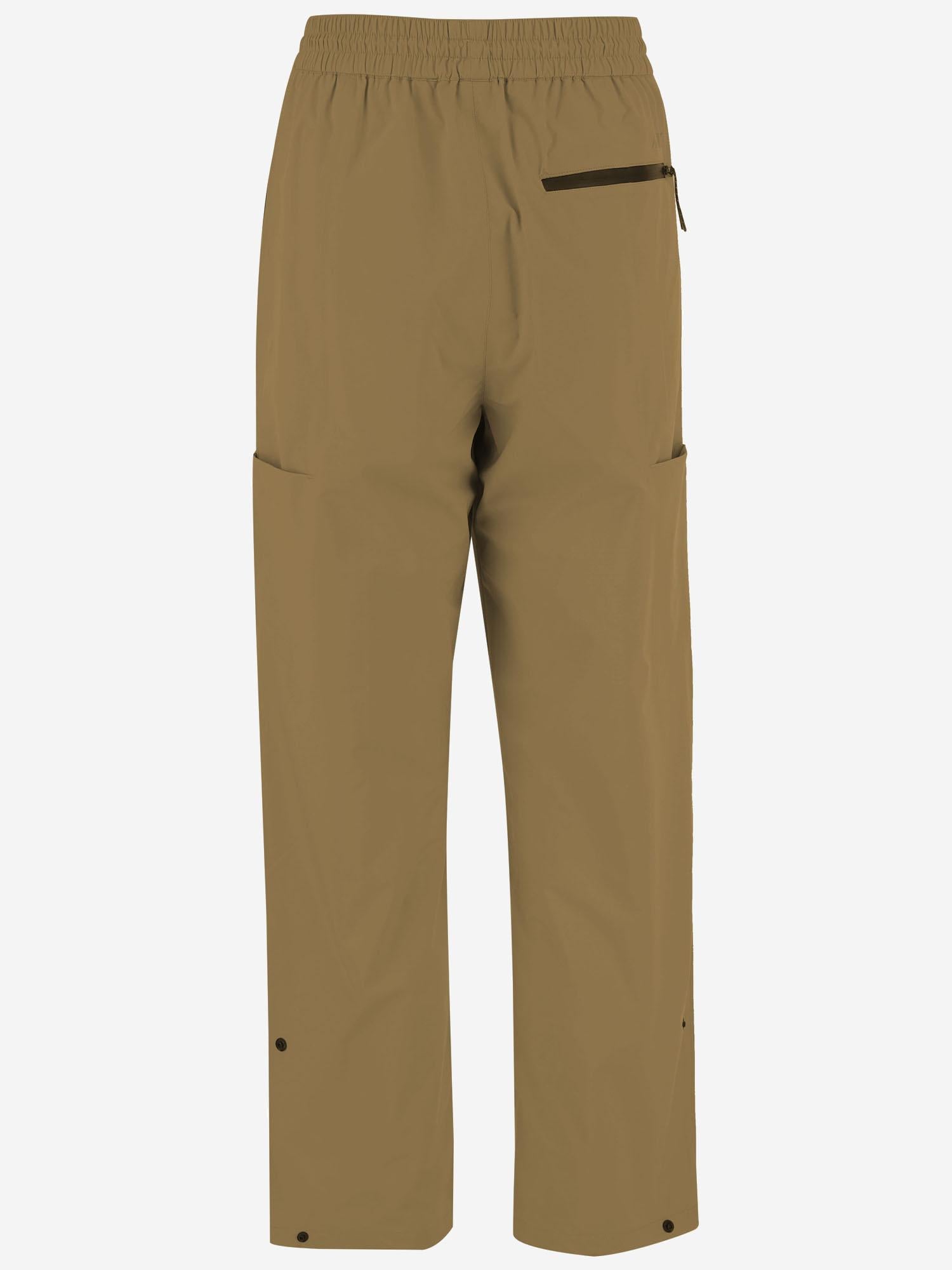 PANTALONI DA JOGGING IN NYLON CON COULISSE PAPXN6VN WALNUT AUTRY 