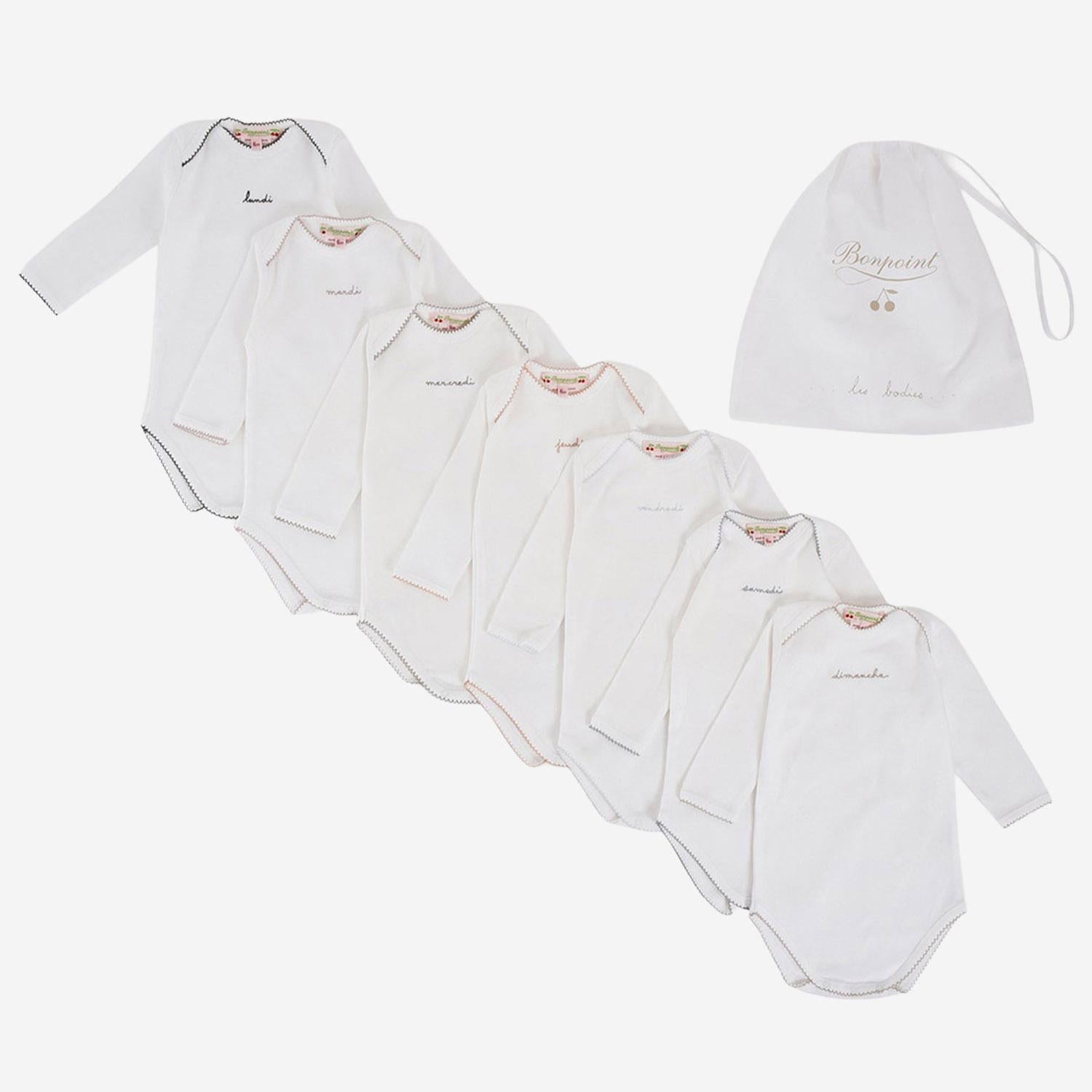 SET REGALO DI 7 TUTINE GIORNALIERE PEZDIDA0501 032 BONPOINT KIDS 