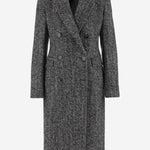 CAPPOTTO DOPPIOPETTO IN MISTO LANA CMERYL 340218N645 TAGLIATORE 