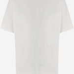 T-SHIRT IN COTON CON RICAMO 864789 V6F409000 BOTTEGA VENETA 