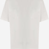 T-SHIRT IN COTON CON RICAMO 864789 V6F409000 BOTTEGA VENETA 