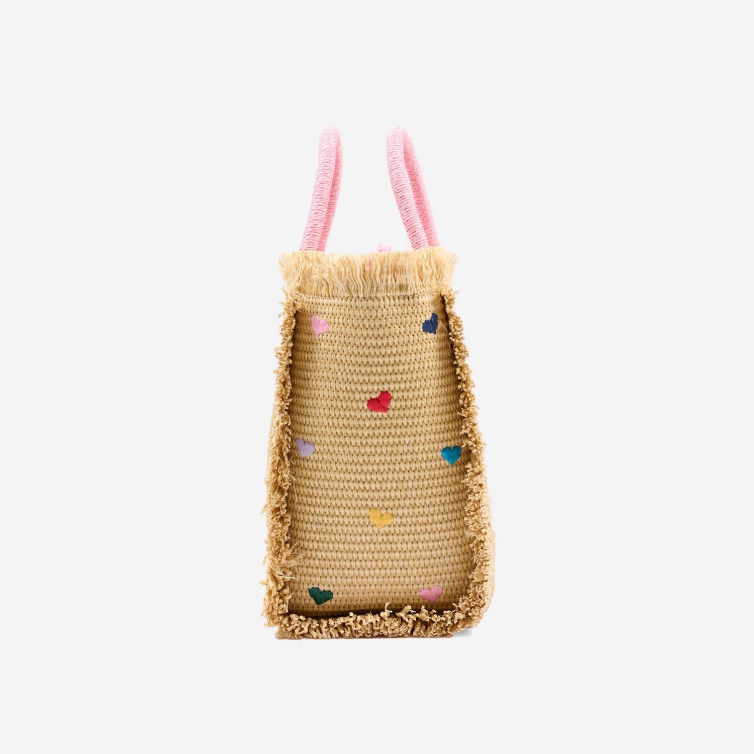 BORSA COLLETTE IN PAGLIA COL0017 00344L MC2 SAINT BARTH 