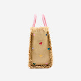 BORSA COLLETTE IN PAGLIA COL0017 00344L MC2 SAINT BARTH 