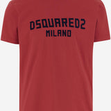T-SHIRT IN COTONE CON LOGO S74GD1418 D20020966 DSQUARED2 
