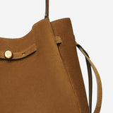 BORSA A SECCHIELLO ROMY IN CAMOSCIO 179987 200 TORY BURCH 