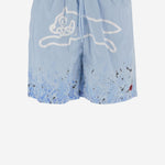 SHORTS DA BAGNO IN NYLON CON STAMPA IC26113 BLUE ICECREAM 