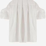 CAMICIA IN MISTO COTONE CON PIEGHE POSTERIORI 08395 151 SACAI 